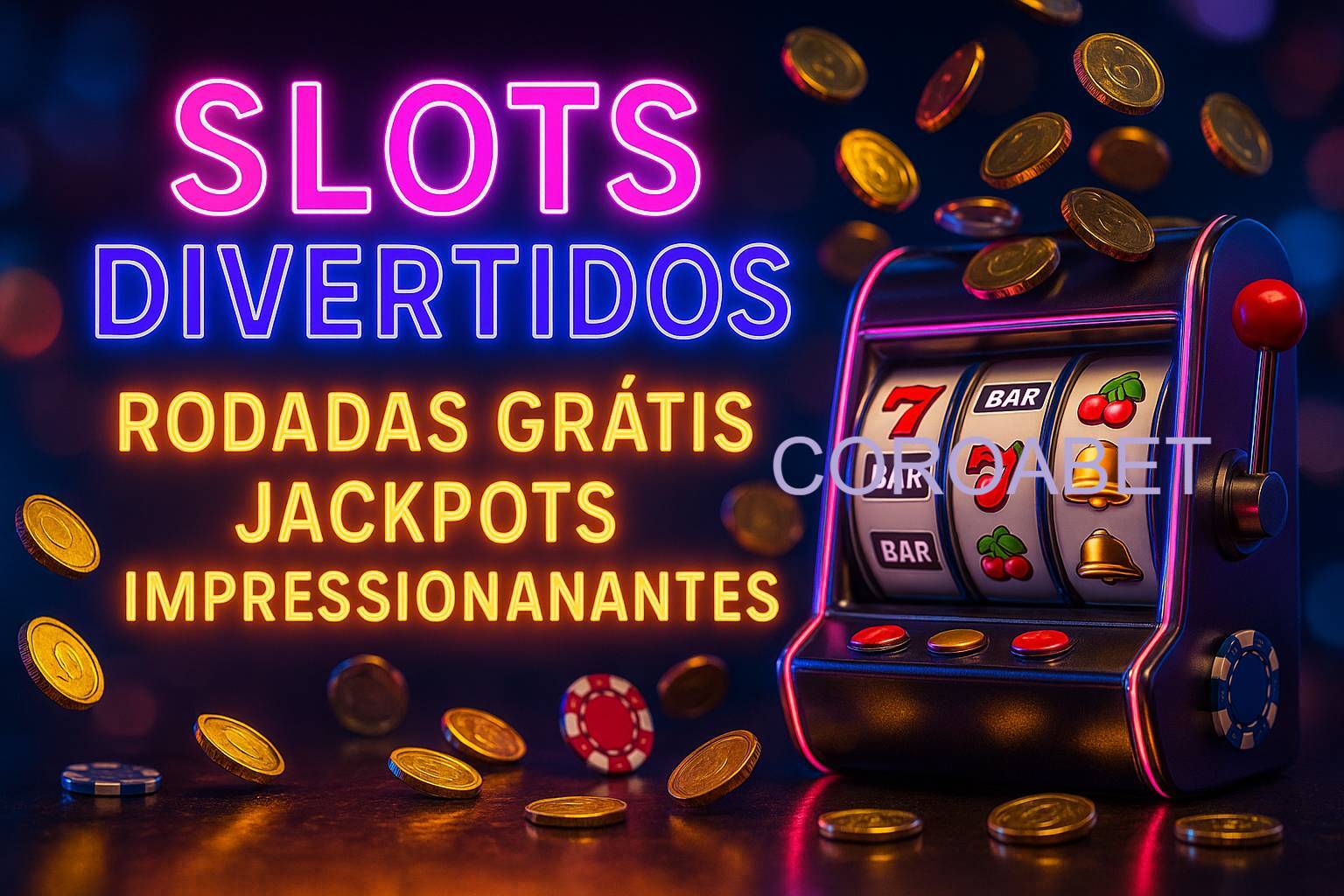 Diversos jogos de caça-níqueis
